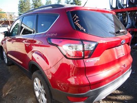 2017 Ford Escape SE Burgundy 1.5L Turbo AT 2WD #F23539
